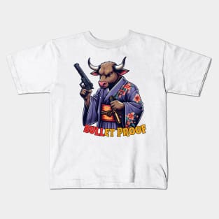 Shooting bull Kids T-Shirt